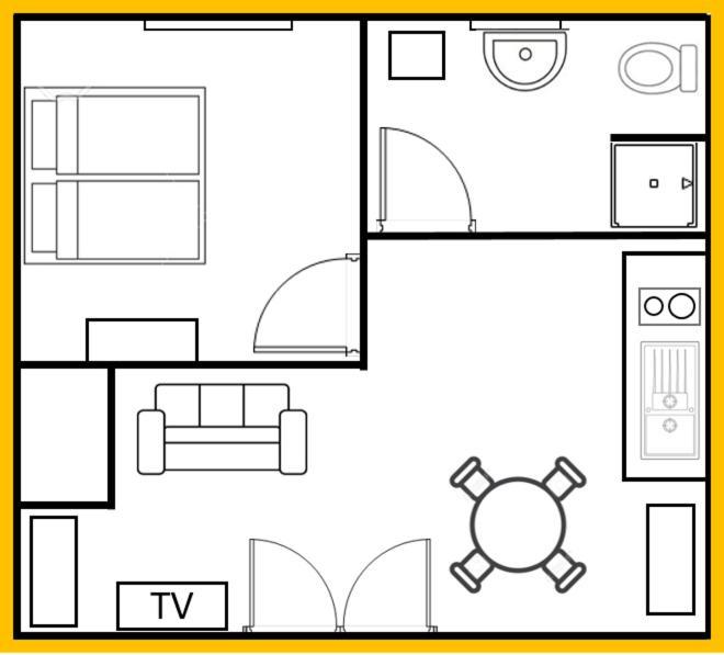 Apartamento Les 3 Hirondelles Pont-Saint-Esprit Habitación foto